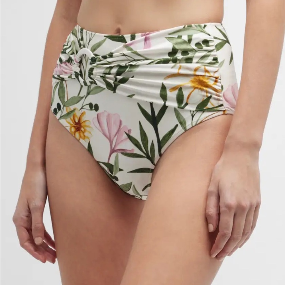 Patbo Jasmin high waisted bikini bottoms - large L NWT